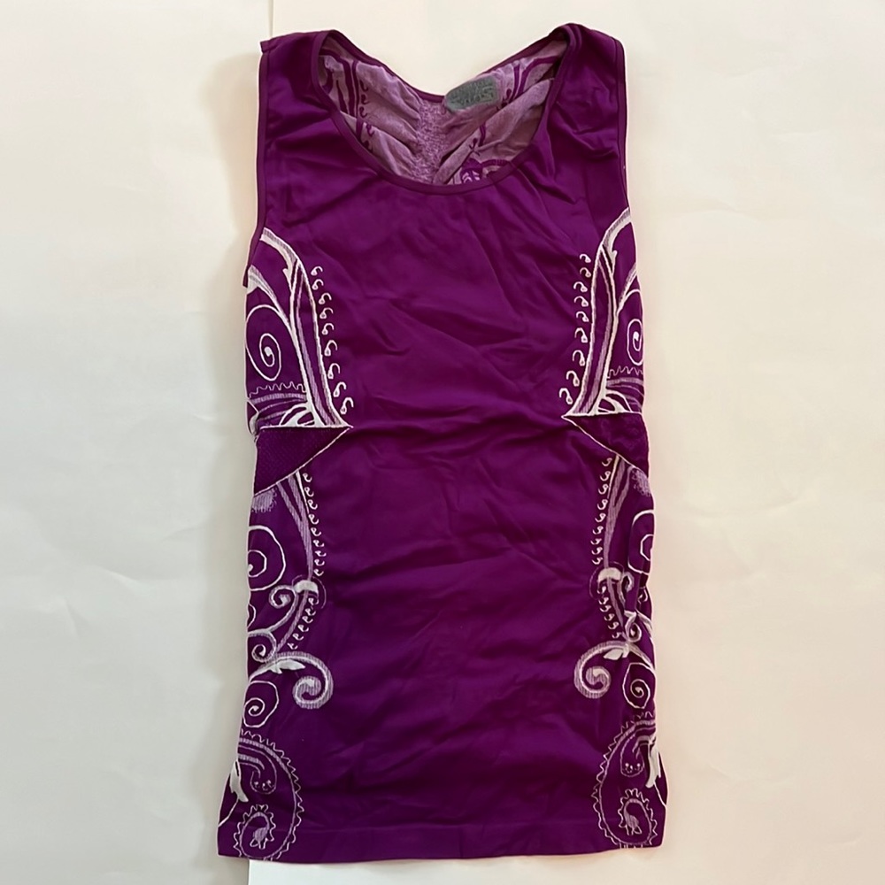 Athleta purple tank top, size small.
